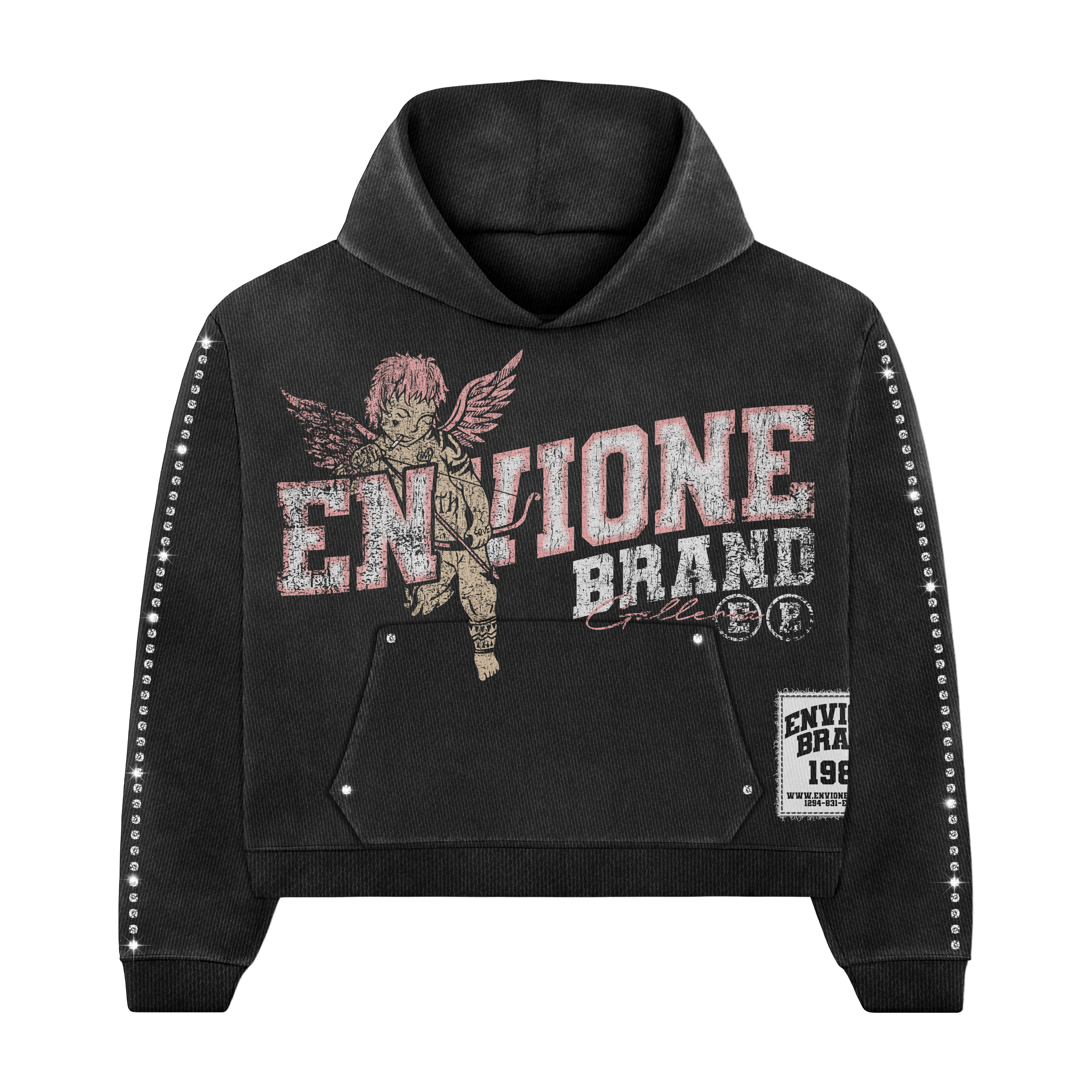 The Sinner Tales Hoodie "Envione Brand" | Heavy Weight Fit