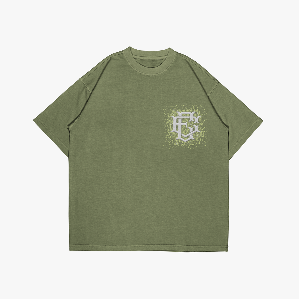 Rhinestone Collection "Envione Brand" | Luxury Wear T Shirt Drop Shoulder Fit