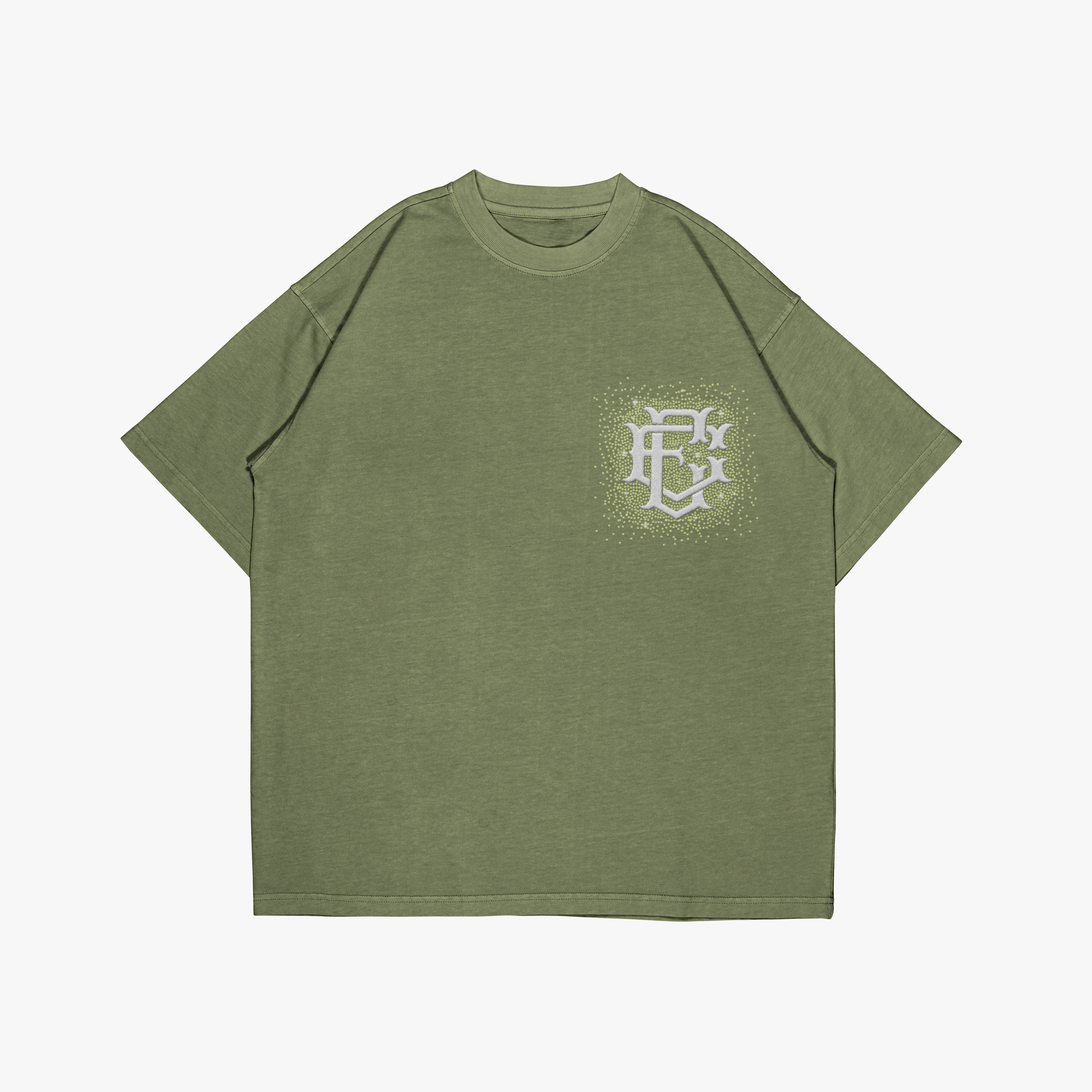 Rhinestone Collection "Envione Brand" | Luxury Wear T Shirt Drop Shoulder Fit