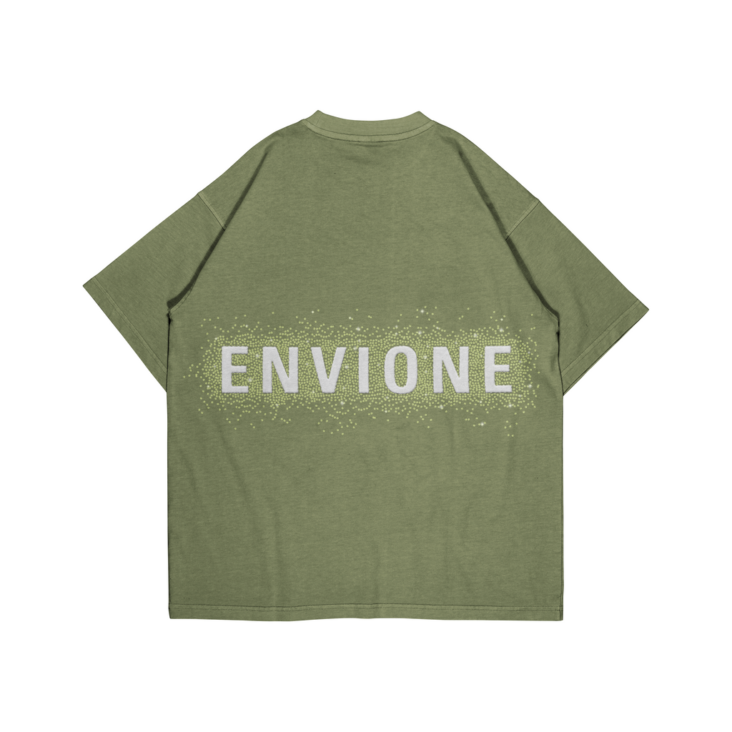 Rhinestone Collection "Envione Brand" | Luxury Wear T Shirt Drop Shoulder Fit