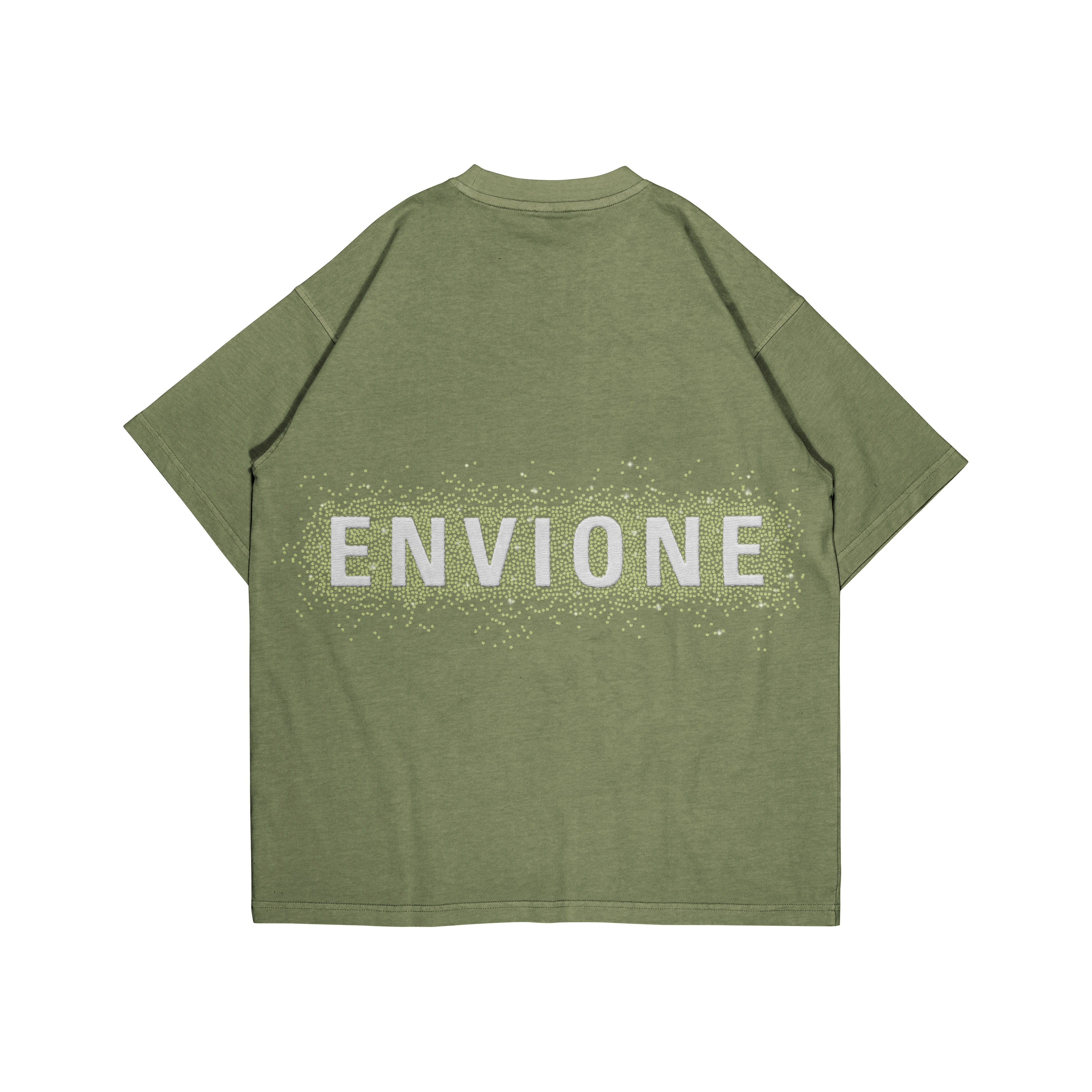 Rhinestone Collection "Envione Brand" | Luxury Wear T Shirt Drop Shoulder Fit