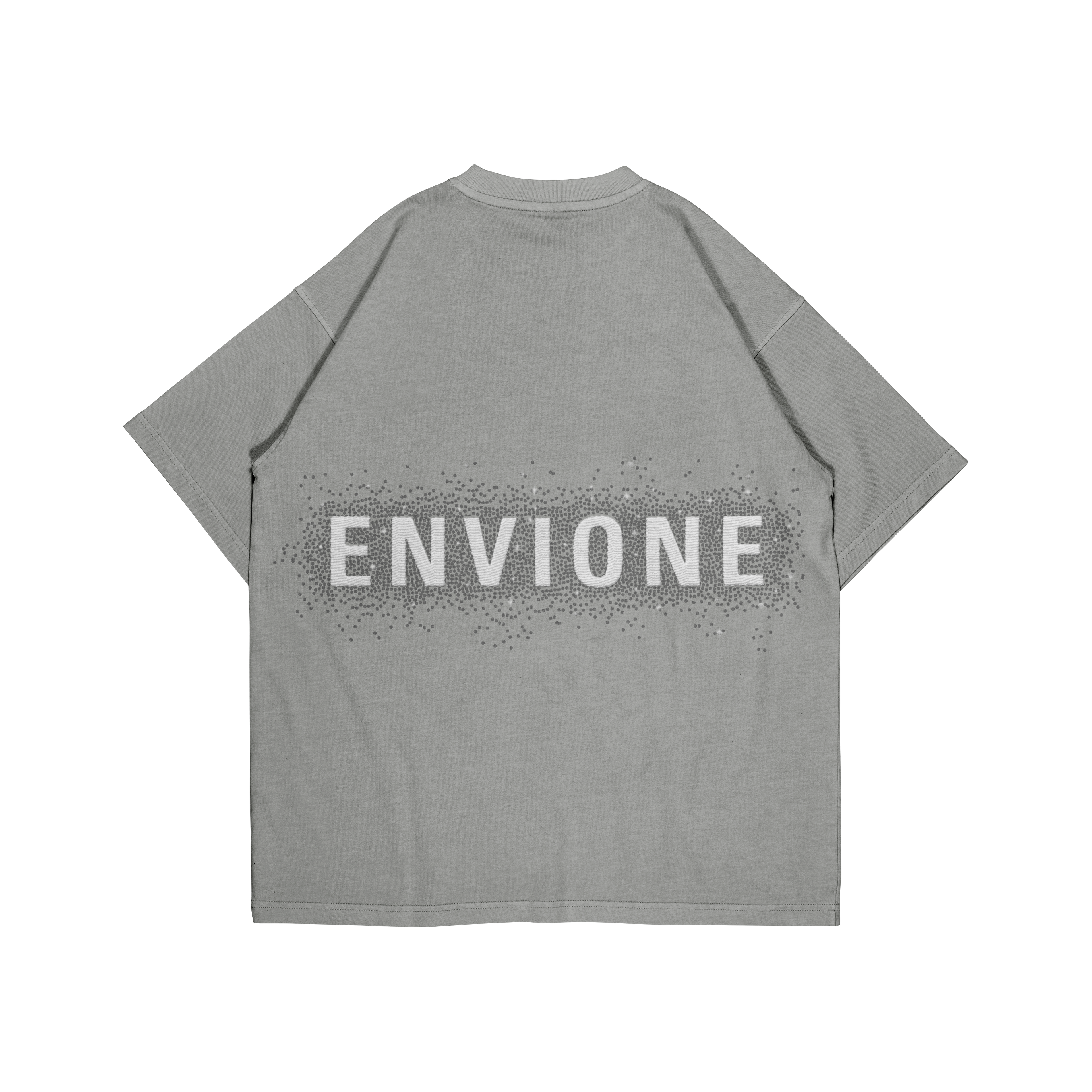 Rhinestone Collection "Envione Brand" | Luxury Wear T Shirt Drop Shoulder Fit