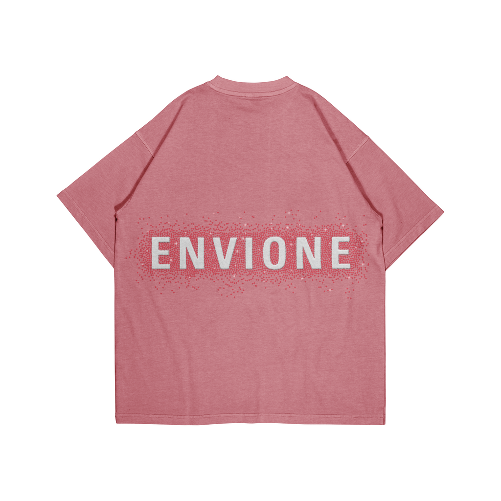 Rhinestone Collection "Envione Brand" | Luxury Wear T Shirt Drop Shoulder Fit