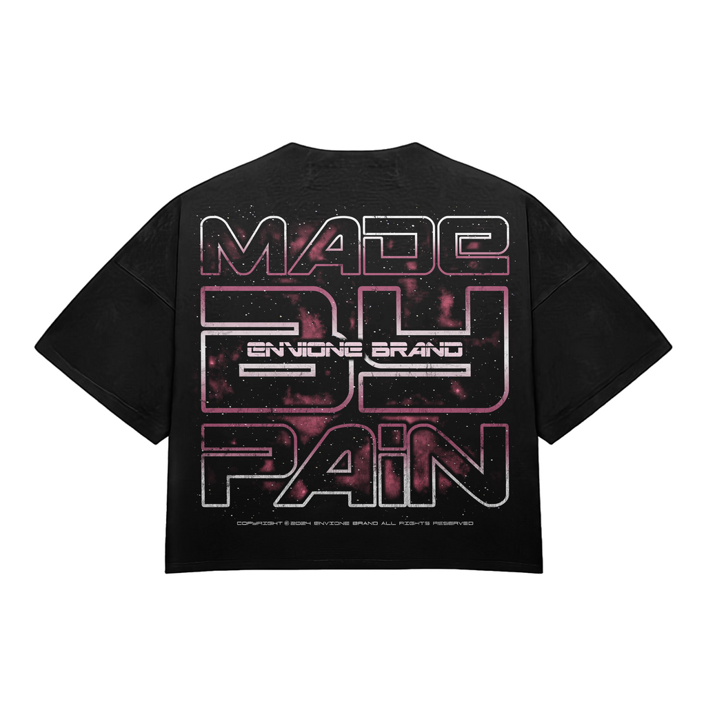 Made By Pain "Envione Brand" | Street Wear T-Shirt Boxy Fit
