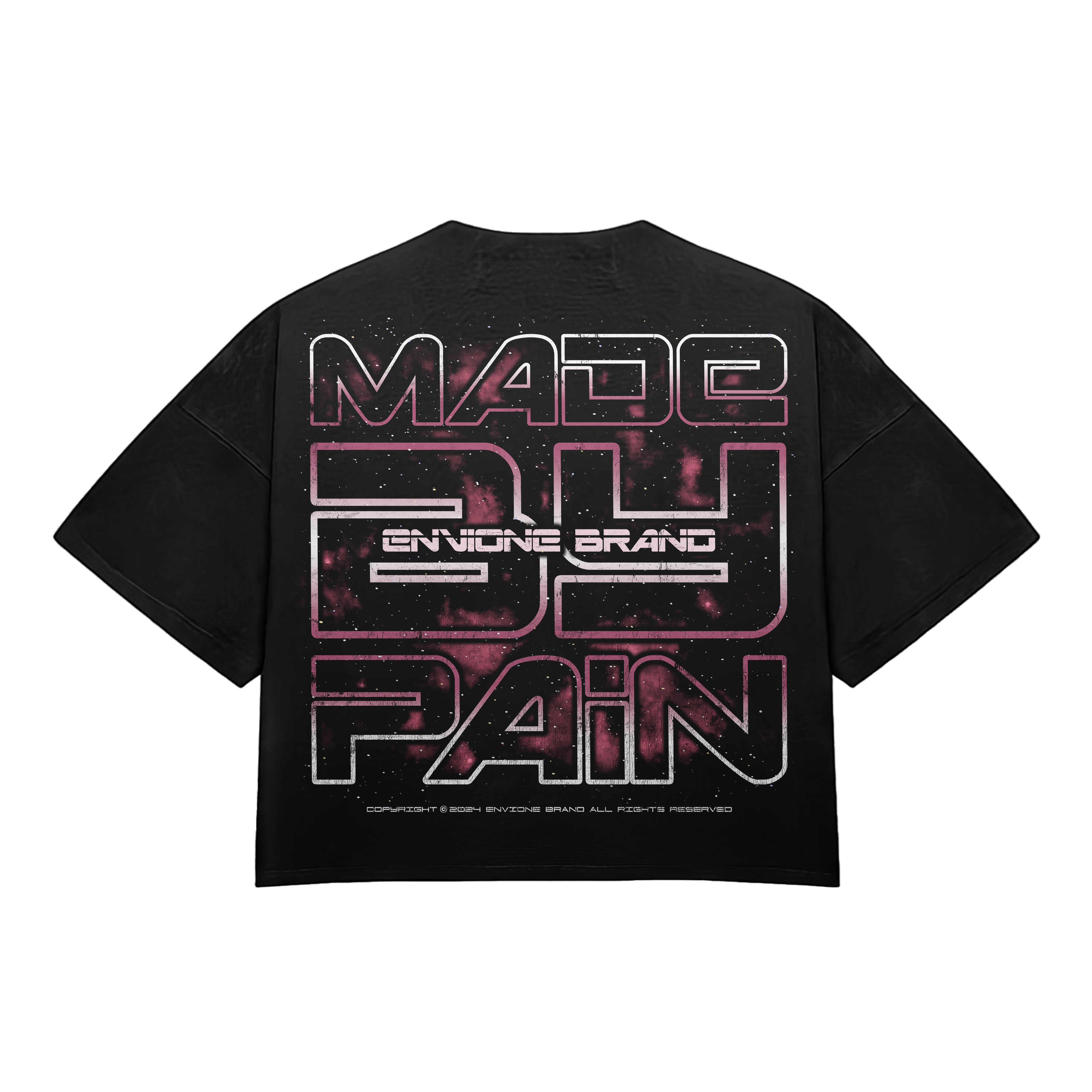 Made By Pain "Envione Brand" | Street Wear T-Shirt Boxy Fit